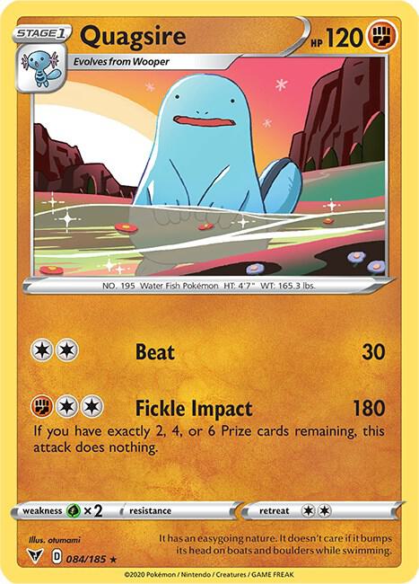 Quagsire [SWSH04: Vivid Voltage] 084/185