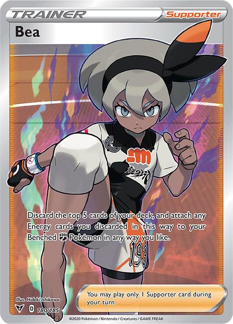 Bea (Full Art) [SWSH04: Vivid Voltage] 180/185