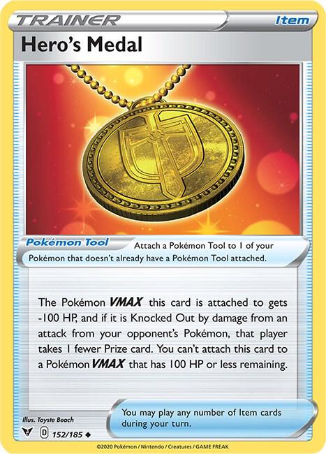 Hero's Medal [SWSH04: Vivid Voltage] 152/185