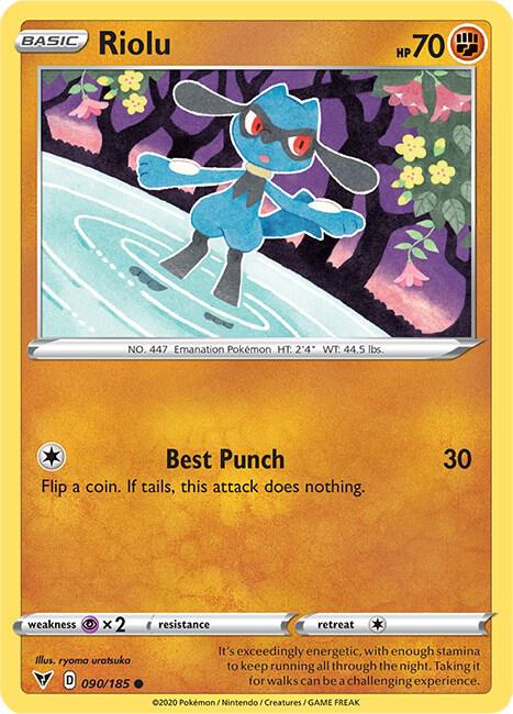 Riolu [SWSH04: Vivid Voltage] 090/185