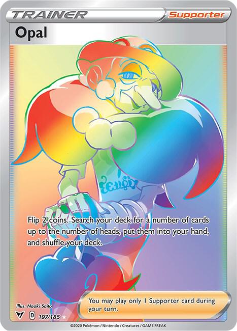 Opal (Secret) [SWSH04: Vivid Voltage] 197/185