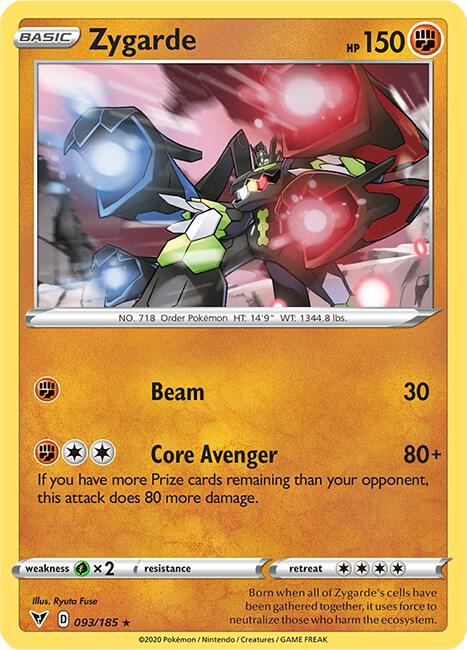 Zygarde [SWSH04: Vivid Voltage] 093/185