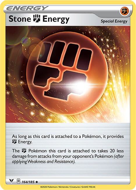 Stone Fighting Energy [SWSH04: Vivid Voltage] 164/185