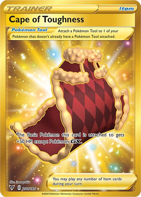 Cape of Toughness (Secret) [SWSH04: Vivid Voltage] 200/185