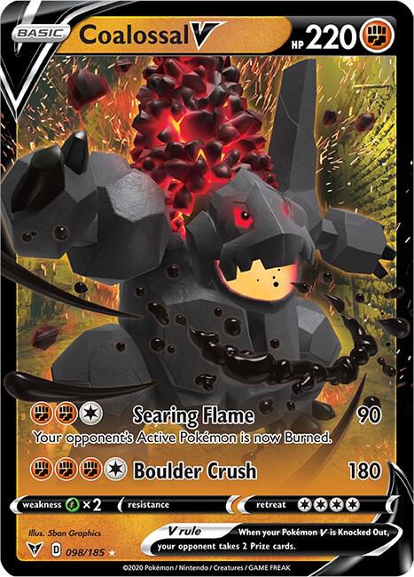 Coalossal V [SWSH04: Vivid Voltage] 098/185