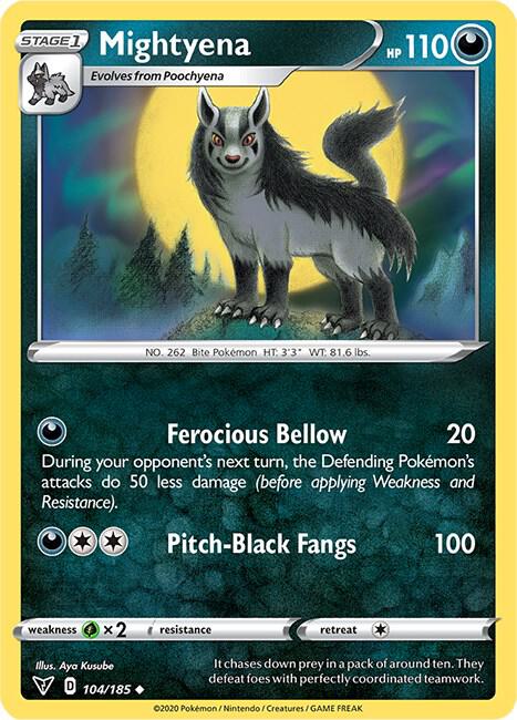Mightyena [SWSH04: Vivid Voltage] 104/185