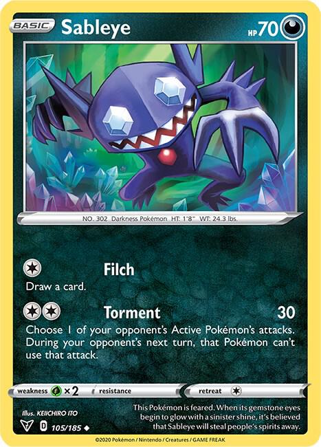 Sableye [SWSH04: Vivid Voltage] 105/185