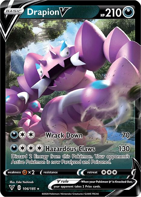 Drapion V [SWSH04: Vivid Voltage] 106/185