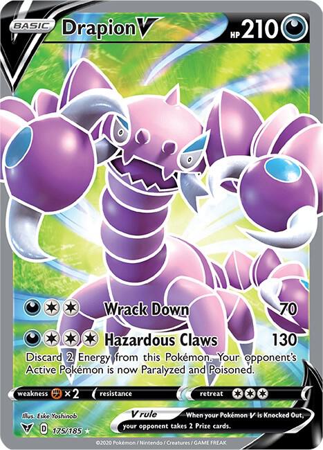Drapion V (Full Art) [SWSH04: Vivid Voltage] 175/185