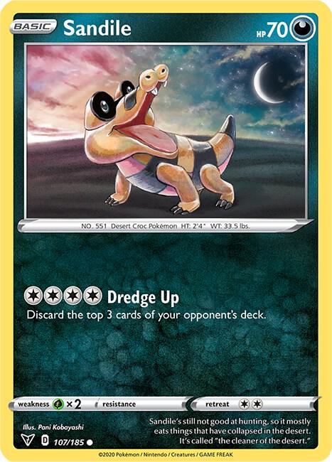 Sandile [SWSH04: Vivid Voltage] 107/185