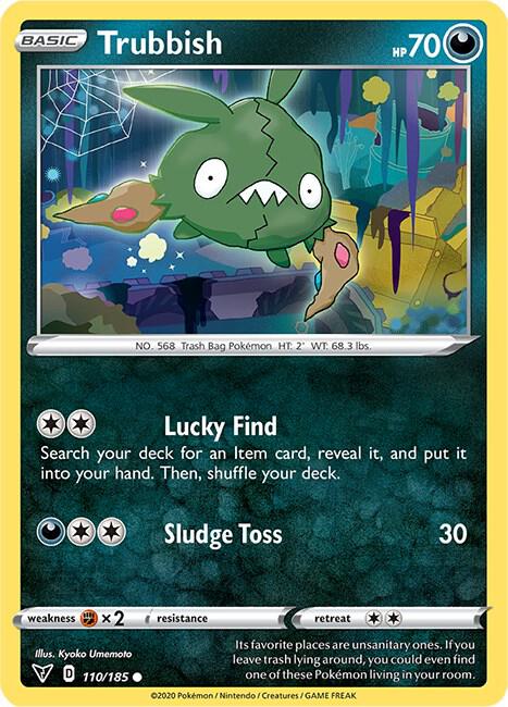 Trubbish [SWSH04: Vivid Voltage] 110/185