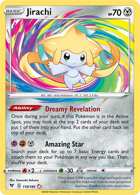 Jirachi [SWSH04: Vivid Voltage] 119/185