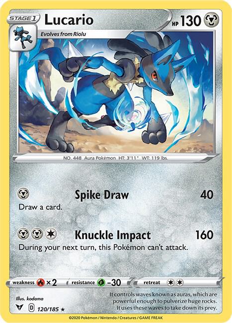 Lucario [SWSH04: Vivid Voltage] 120/185