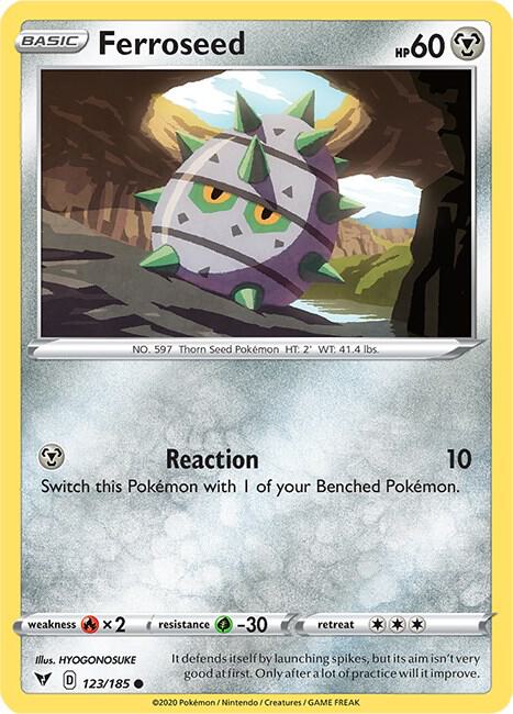 Ferroseed [SWSH04: Vivid Voltage] 123/185