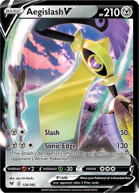 Aegislash V [SWSH04: Vivid Voltage] 126/185