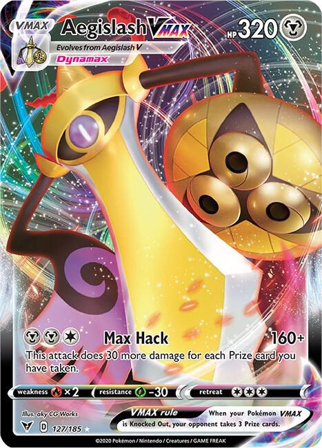 Aegislash VMAX [SWSH04: Vivid Voltage] 127/185
