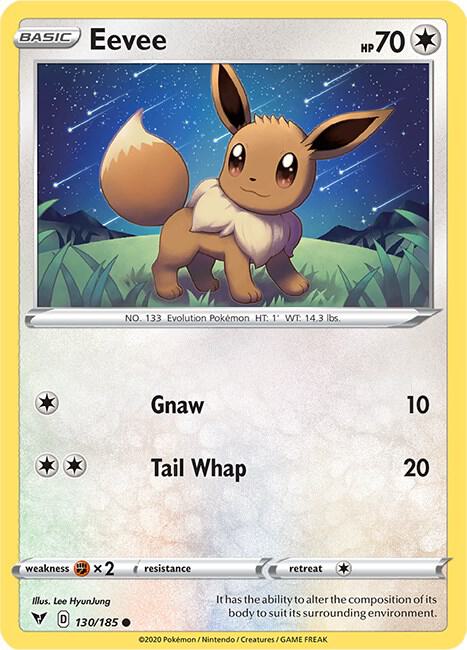 Eevee [SWSH04: Vivid Voltage] 130/185