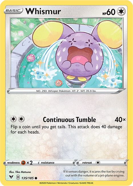 Whismur [SWSH04: Vivid Voltage] 135/185