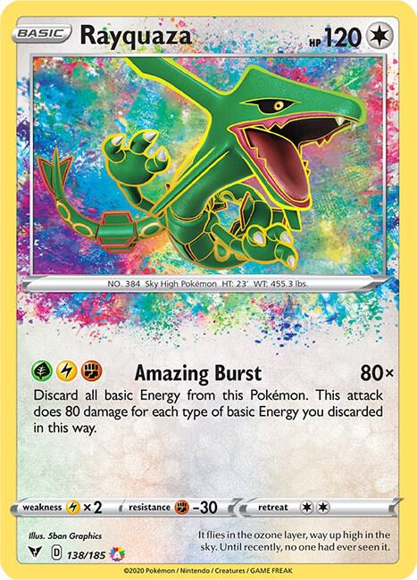 Rayquaza [SWSH04: Vivid Voltage] 138/185