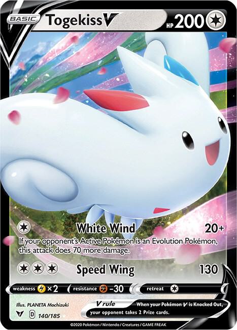 Togekiss V [SWSH04: Vivid Voltage] 140/185