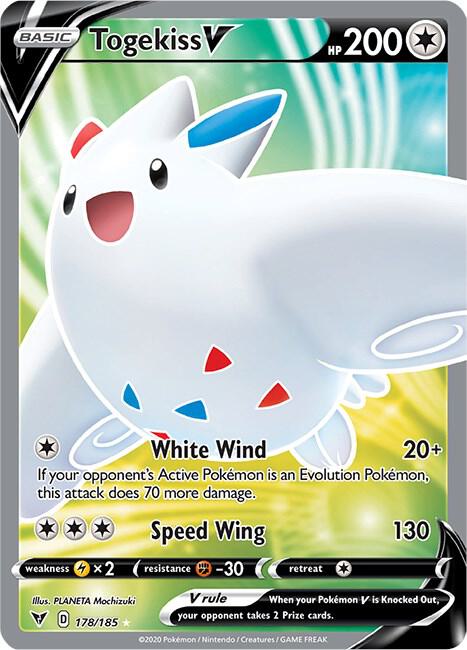 Togekiss V (Full Art) [SWSH04: Vivid Voltage] 178/185
