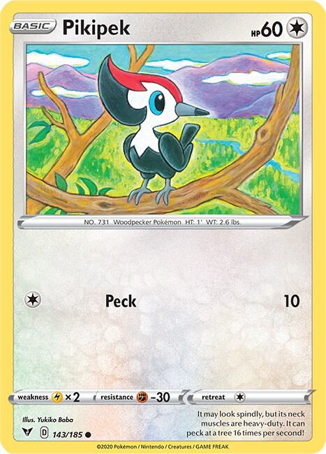 Pikipek [SWSH04: Vivid Voltage] 143/185