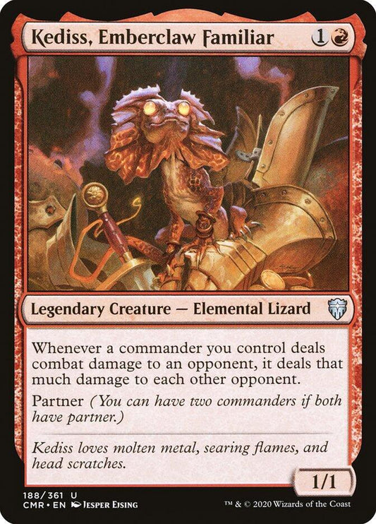 Kediss, Emberclaw Familiar [Commander Legends] 188