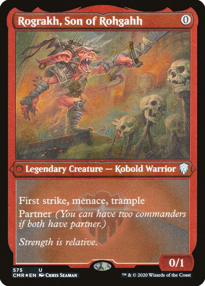 Rograkh, Son of Rohgahh (Foil Etched) [Commander Legends] 575