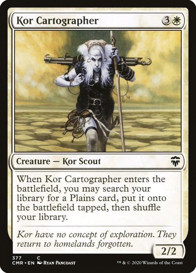 Kor Cartographer (377) [Commander Legends] 377