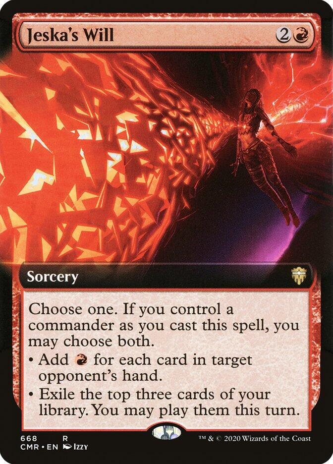 Jeska's Will (Extended Art) [Commander Legends] 668