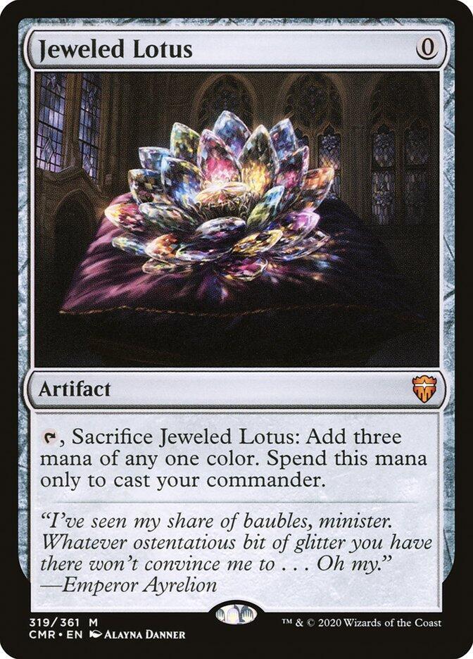 Jeweled Lotus [Commander Legends] 319