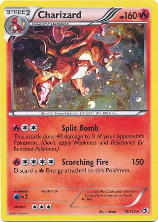 Charizard - 19/113 (Cosmos Holo) [Miscellaneous Cards & Products] 019/113