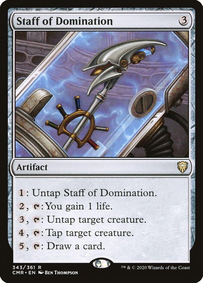 Staff of Domination [Commander Legends] 343