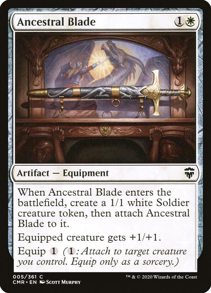Ancestral Blade [Commander Legends] 5