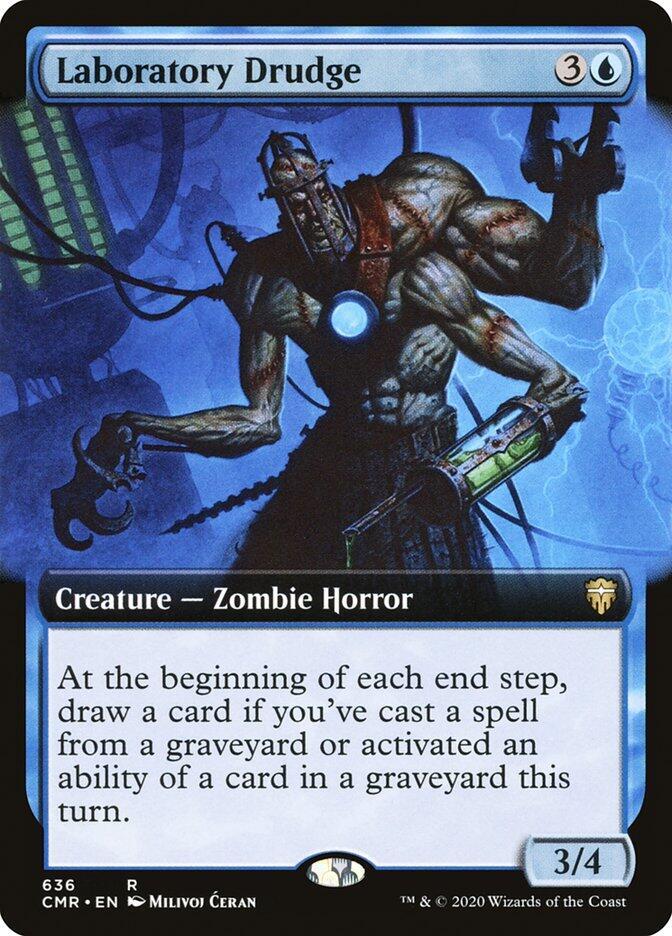Laboratory Drudge (Extended Art) [Commander Legends] 636