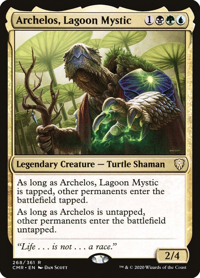 Archelos, Lagoon Mystic [Commander Legends] 268