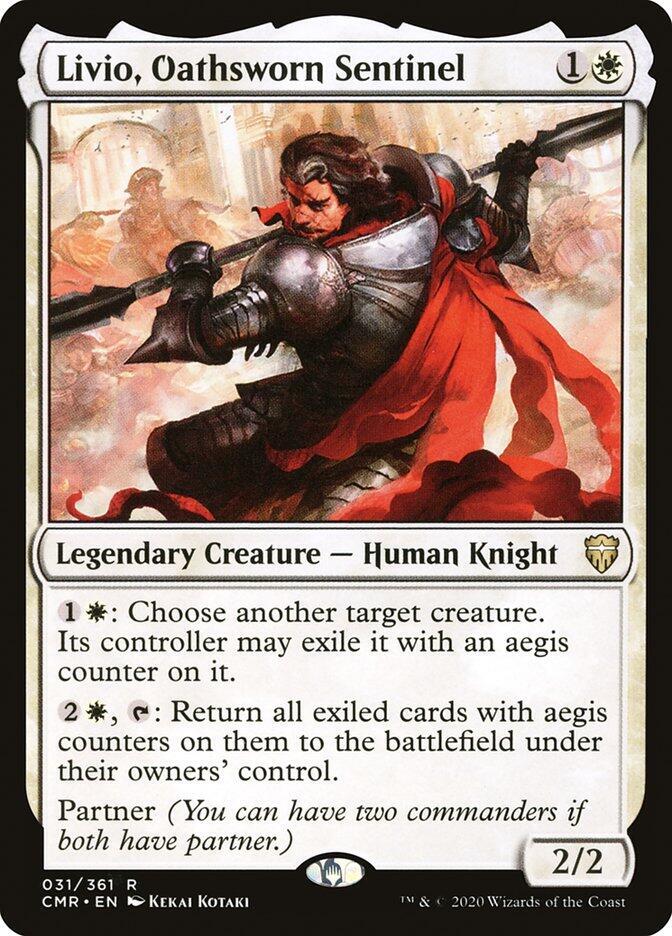 Livio, Oathsworn Sentinel [Commander Legends] 31