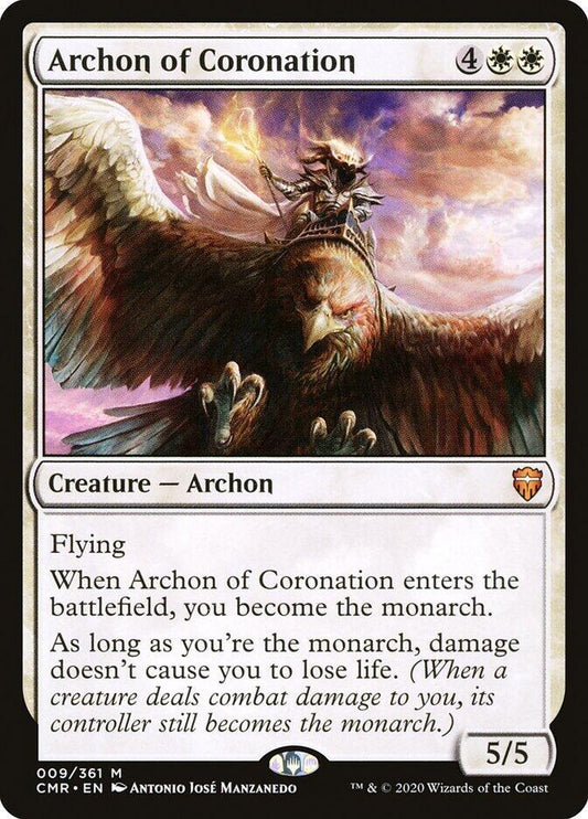 Archon of Coronation [Commander Legends] 9