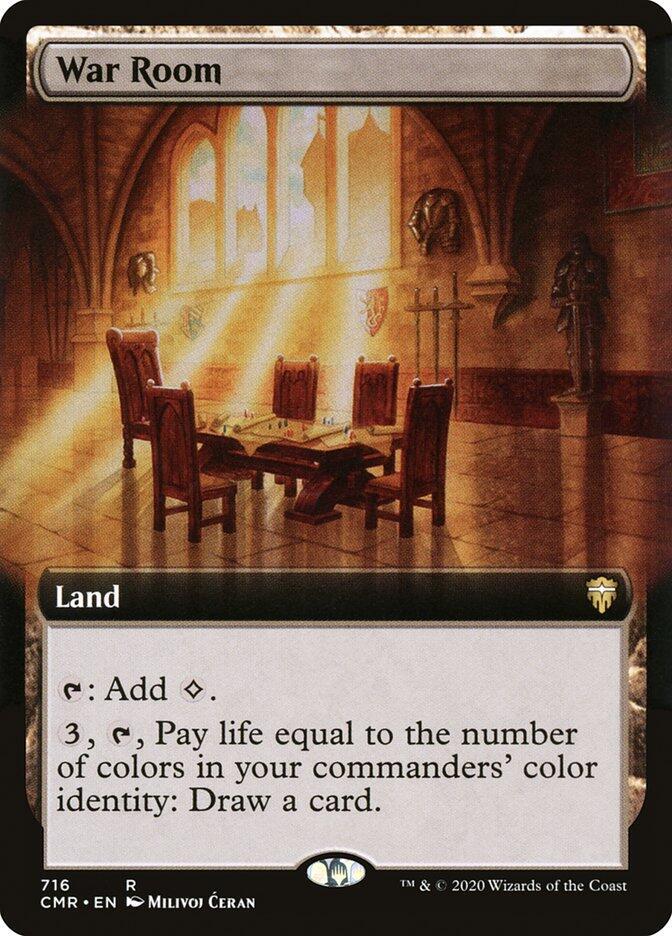 War Room (Extended Art) [Commander Legends] 716