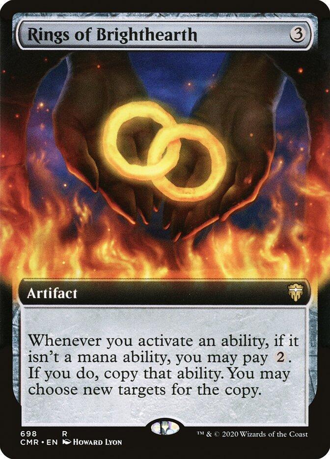Rings of Brighthearth (Extended Art) [Commander Legends] 698