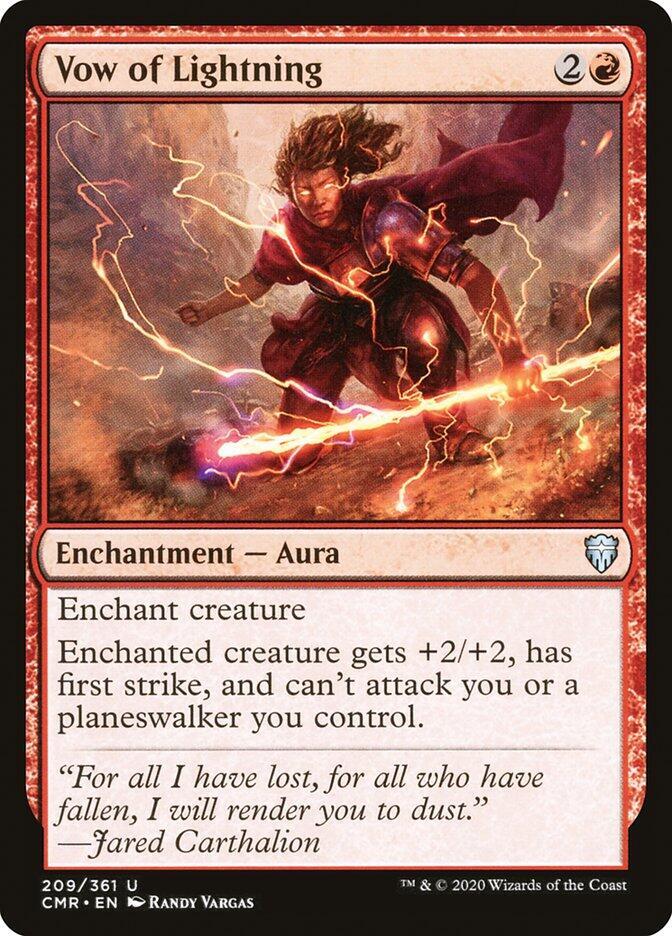 Vow of Lightning [Commander Legends] 209
