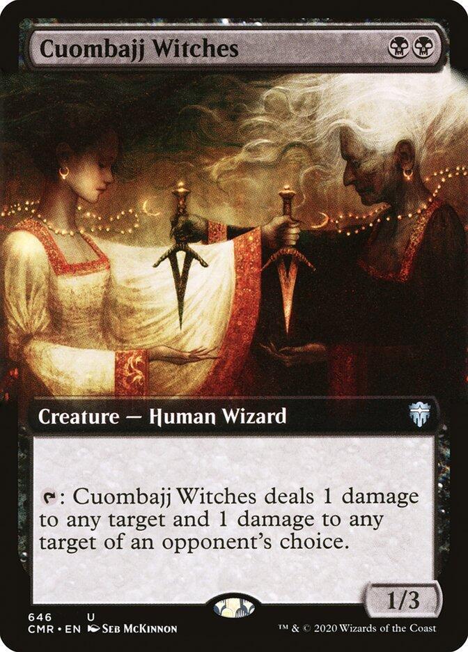Cuombajj Witches (Extended Art) [Commander Legends] 646