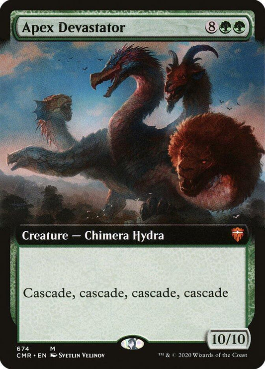 Apex Devastator (Extended Art) [Commander Legends] 674