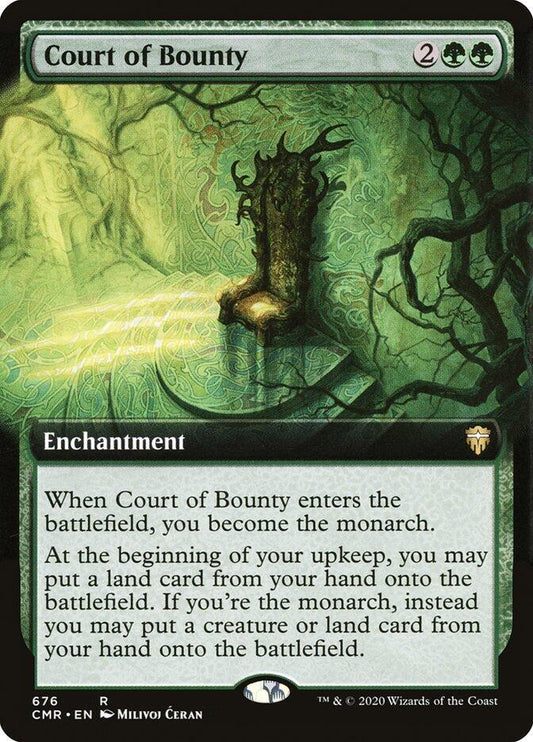 Court of Bounty (Extended Art) [Commander Legends] 676