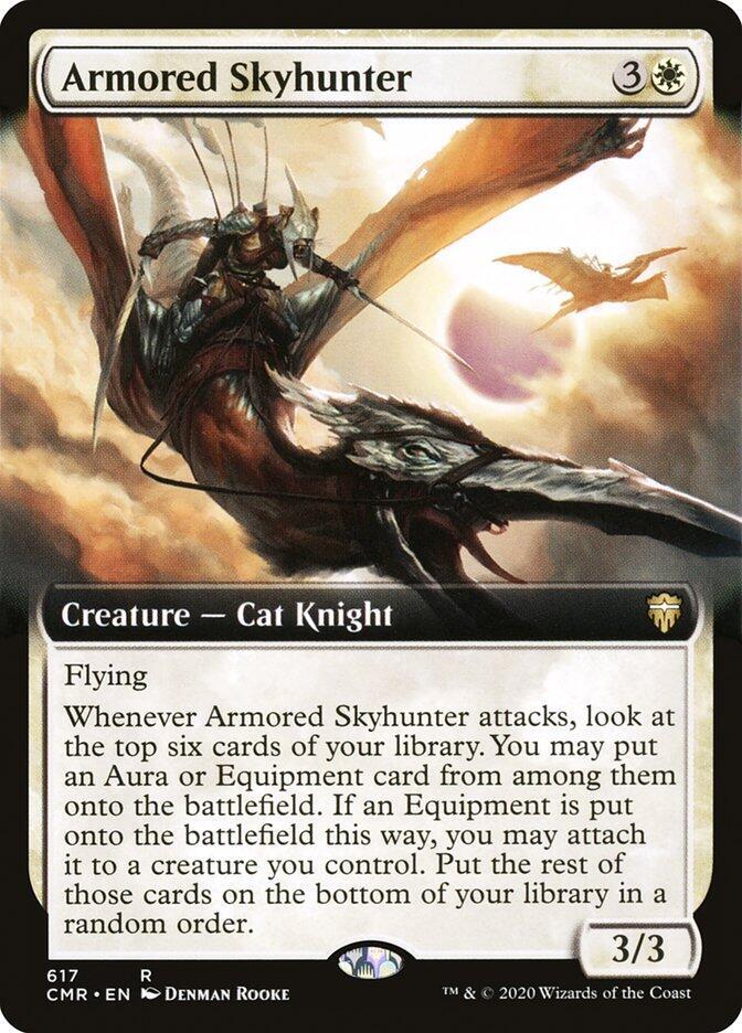 Armored Skyhunter (Extended Art) [Commander Legends] 617