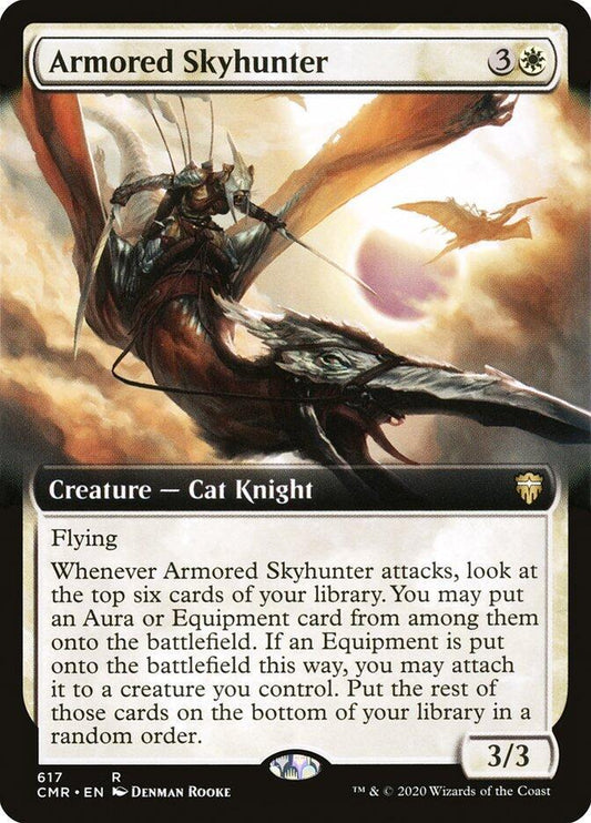 Armored Skyhunter (Extended Art) [Commander Legends] 617
