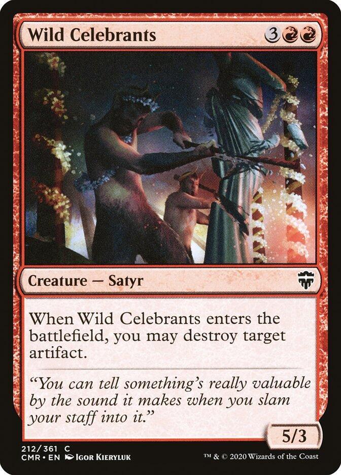 Wild Celebrants [Commander Legends] 212