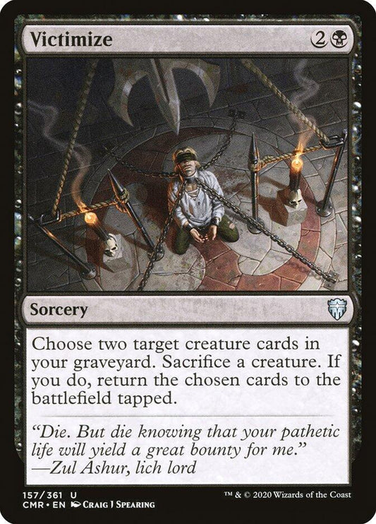 Victimize [Commander Legends] 157
