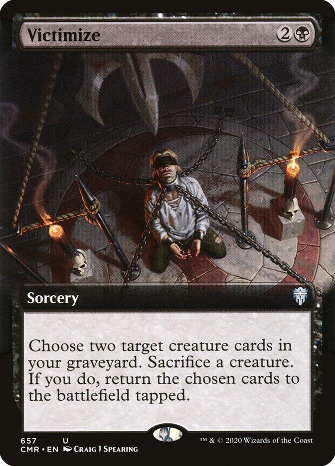 Victimize (Extended Art) [Commander Legends] 657