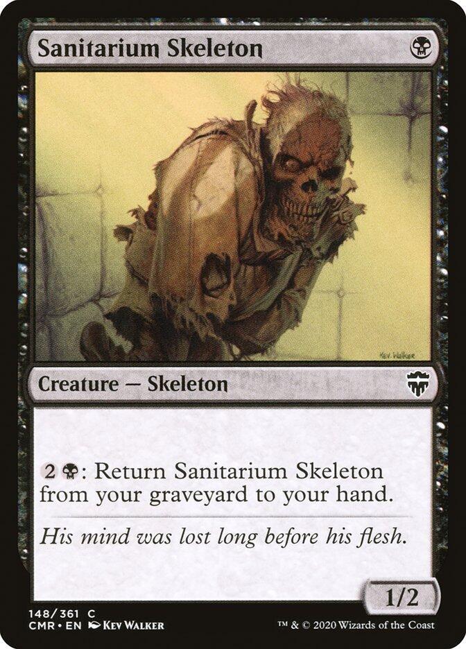 Sanitarium Skeleton [Commander Legends] 148